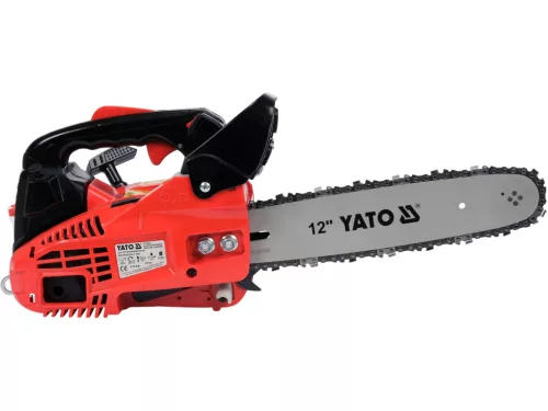 YATO Benzines láncfűrész – 1,1 LE, 30 cm vezetőlemez, kompakt és könnyű (YT-84893)