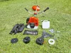 YATO Benzines motoros fűkasza tartozékokkal – 1,45 kW, 52 cm³, 430 mm vágásszélesség (YT-85005)