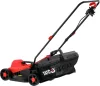 YATO Elektromos fűnyíró szíjhajtással, 1300 W, 330 mm vágásszélesség, 30 literes fűgyűjtővel (YT-851990)