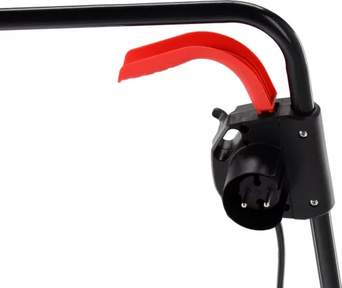 YATO Elektromos fűnyíró szíjhajtással, 1300 W, 330 mm vágásszélesség, 30 literes fűgyűjtővel (YT-851990)