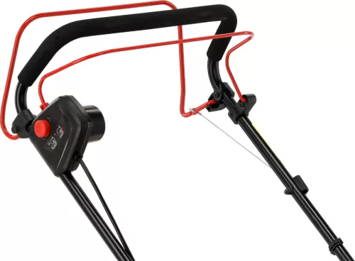 YATO Elektromos fűnyíró önjáró hajtással és oldalkidobással, 2000 W, 460 mm, 60 literes fűgyűjtővel (YT-851993)