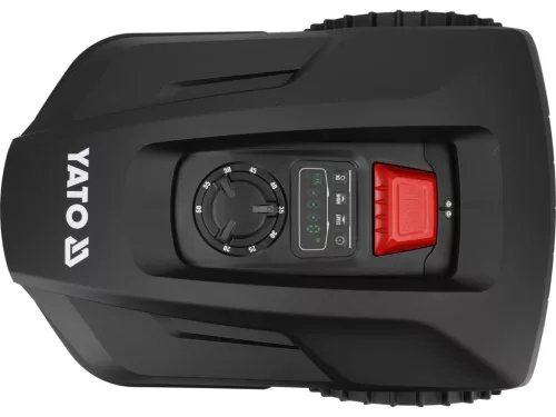 YATO  Robotfűnyíró 500 m² területre, Wi-Fi / Bluetooth vezérléssel, 20V 2Ah akkuval (YT-852091)
