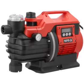   YATO Elektromos Házi vízmű (Hidrofor) beépített szűrővel – 1300W, 5000 l/h, LCD kijelzőt  (YT-85372)