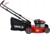 YATO Benzines fűnyíró Loncin motorral, 139 cm³, 46 cm vágásszélesség, 60 literes fűgyűjtővel (YT-85501)