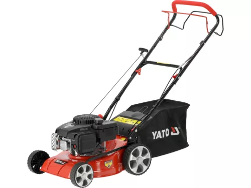 YATO Önjáró benzines fűnyíró 123 cm³ Loncin motorral, 41 cm, fémházas (YT-85521)