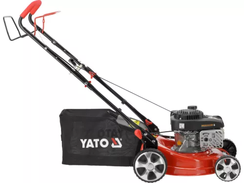 YATO Önjáró benzines fűnyíró 123 cm³ Loncin motorral, 41 cm, fémházas (YT-85521)