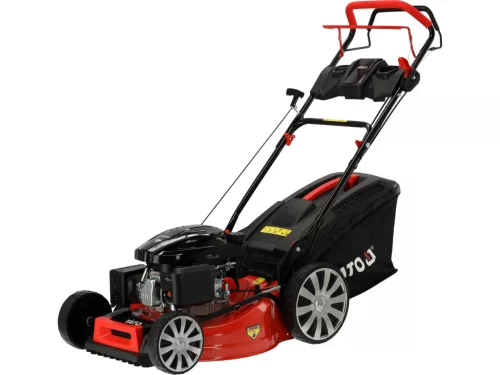 YATO Önjáró benzines fűnyíró 196 cm³ Loncin motorral, 51 cm, 4 az 1-ben funkció  (YT-85528)