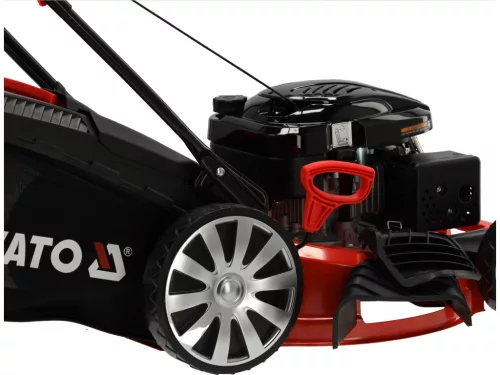 YATO Önjáró benzines fűnyíró 196 cm³ Loncin motorral, 51 cm, 4 az 1-ben funkció  (YT-85528)
