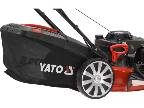 YATO Őnjáró benzines fűnyíró 224 cm³ Loncin motorral, 53 cm, elektromos önindítóval (ES)  (YT-85533)