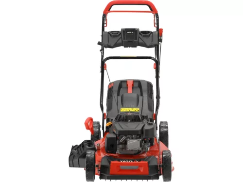YATO Önjáró benzines fűnyíró 4,5 kW-os LONCIN motorral, 56 cm, 4 az 1-ben (YT-85537)
