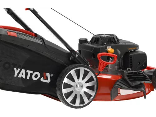 YATO Önjáró benzines fűnyíró 4,5 kW-os LONCIN motorral, 56 cm, 4 az 1-ben (YT-85537)