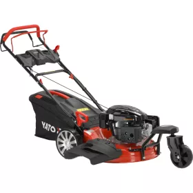   YATO Háromkerekű benzines fűnyíró 196 cm³ Loncin motorral, 53 cm, önjáró, bolygókerekes  (YT-85545)