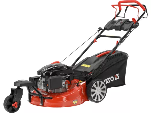 YATO Háromkerekű benzines fűnyíró 196 cm³ Loncin motorral, 53 cm, önjáró, bolygókerekes  (YT-85545)