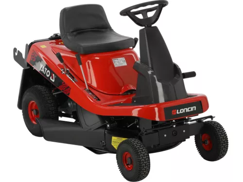 YATO Benzines fűnyíró traktor (Rider) 432 cm³ Loncin motorral, 76 cm vágásszélesség, 3 az 1-ben funkció (YT-85550)