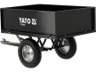 YATO Kis pótkocsi 225 kg teherbírás , raktér mérete: 97 × 71,5 × 34 cm  (YT-85554)