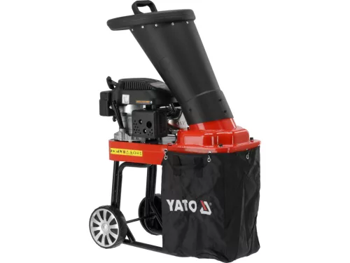 YATO Benzines ágaprító 196 cm³ Loncin motorral, max. 45 mm ágvastagság, 30 literes gyűjtővel  (YT-85580)