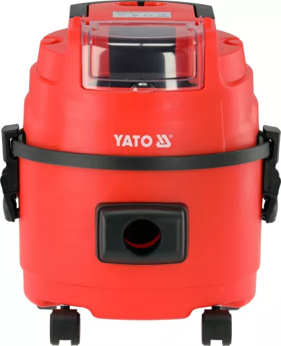 YATO Műhelyporszívó akkus 18 V, száraz-nedves, 15 liter, 17 kPa, akkumulátor és töltő nélkül (YT-85691)