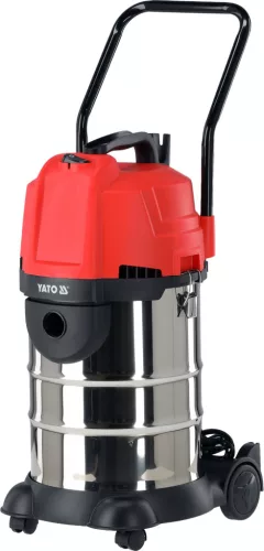 YATO Ipari porszívó glettcsiszoláshoz, ciklonos száraz-nedves, 1200 W, 30 liter, 19 kPa (YT-85712)