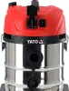 YATO Ipari porszívó száraz-nedves porszívózáshoz, szűrőrázóval és gépcsatlakozóval, 1400 W, 20 liter, 17 kPa (YT-85719)