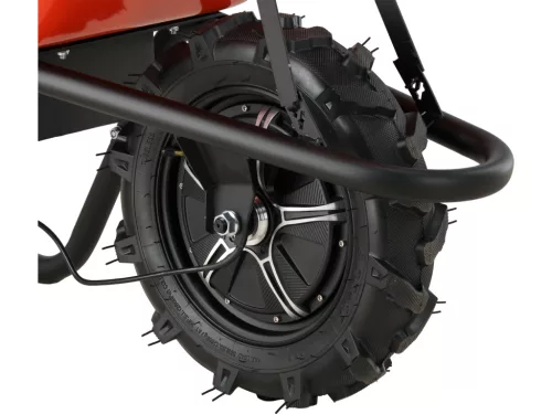 YATO Akkus elektromos talicska 150 kg teherbírással, 24 V, 500 W szénkefementes motorral (YT-86097)