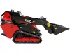 YATO Mini lánctalpas rakodógép Kubota dízelmotorral, 650 kg teherbírás, 915 mm kanállal ( 33 különböző cserélhető adapterekkel funkció bővíthető)  (YT-86400)