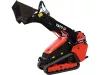 YATO Mini lánctalpas rakodógép Kubota dízelmotorral, 650 kg teherbírás, 915 mm kanállal ( 33 különböző cserélhető adapterekkel funkció bővíthető)  (YT-86400)
