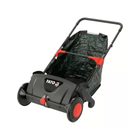   YATO Fű- és lombgyűjtő kézi seprőkocsi 53 cm munkaszélességgel, 100 l gyűjtőzsákkal   (YT-86660)