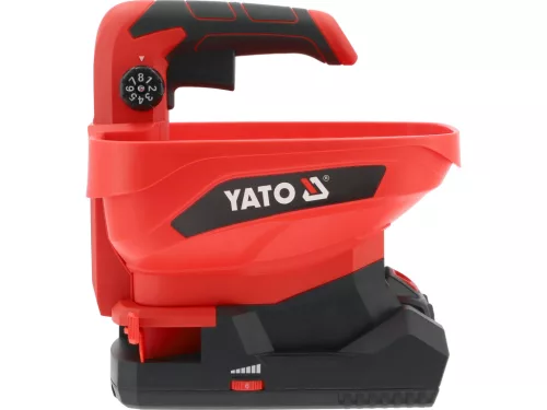 YATO Akkumulátoros általános vetőgép ( pl fűmagszóró ) 18 V 2 Ah készlet(YT-86704)