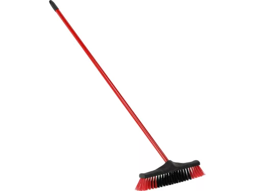 YATO Utcai seprű 600 mm fejjel, 140 cm acél nyéllel, kültéri takarításhoz (YT-86851)