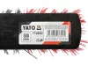 YATO Utcai seprű 500 mm fejjel, 140 cm acél nyéllel, kültéri takarításhoz (YT-86852)