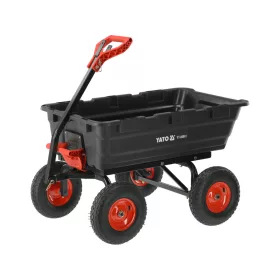   YATO Kerti kézikocsi billenő platóval, 550 kg teherbírással, XXL rakfelülettel (YT-86961)