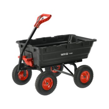   YATO Kerti kocsi billenő funkcióval XXL 550KG-OS 13"-OS KEREKEKKEL (YT-86961)