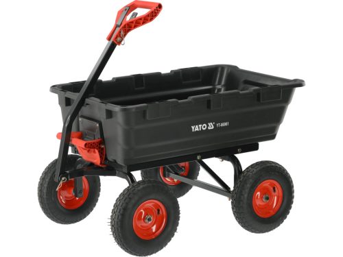 YATO Kerti kocsi billenő funkcióval XXL 550KG-OS 13"-OS KEREKEKKEL (YT-86961)