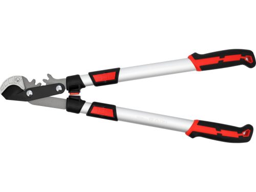 YATO teleszkópos kovácsolt alumínium ágvágó olló, racsnis, 660-910 mm (YT-88294)
