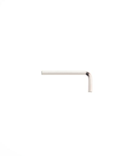 Wiha rövid imbuszkulcs (hatlapú L-kulcs), fényes nikkelezésű, 2 x 51 mm (01145)