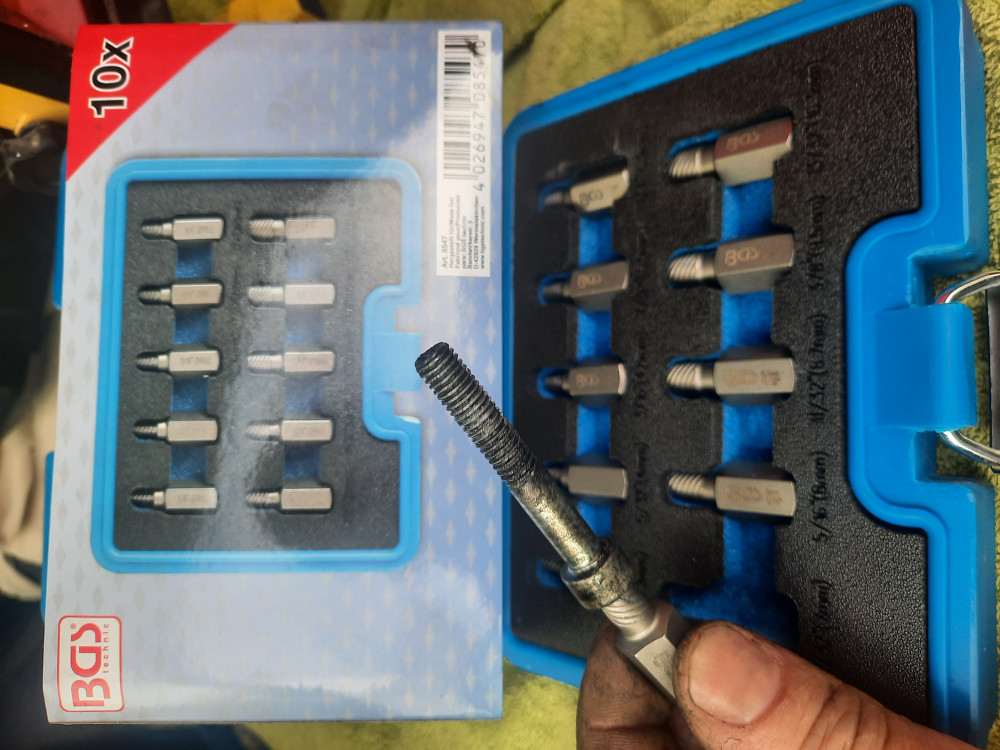   BGS technic Sérült Imbusz és Torx fejű csavar kihajtó készlet, 10 db-os (BGS 8547)
