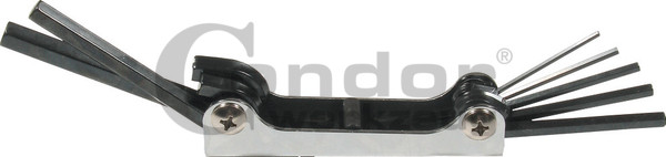 Condor Werkzeug Imbuszkulcs készlet összecsukható 2,5-10 mm (CON-167)