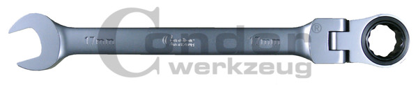 Condor Werkzeug Racsnis csillag-villáskulcs 12mm csuklós fejjel (CON-4200/12)