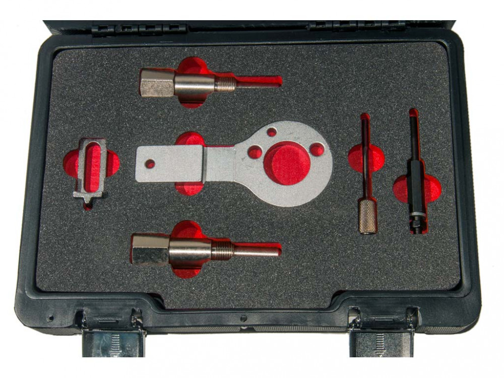 Winmax Tools vezérlésrögzítő készlet (Opel, Alfa Romeo, Fiat), diesel 1.9/2.4 CDTI, JTD motorok - 6 darabos (WT04A2041D)
